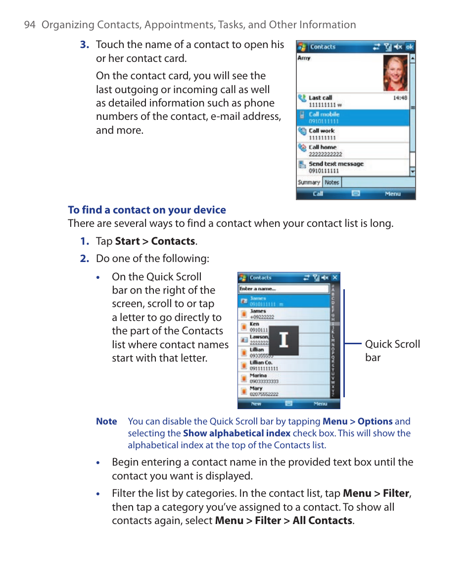 HTC Xda orbit 2 User Manual | Page 94 / 246