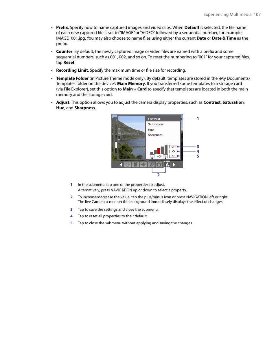 HTC PDA Phone User Manual | Page 107 / 144