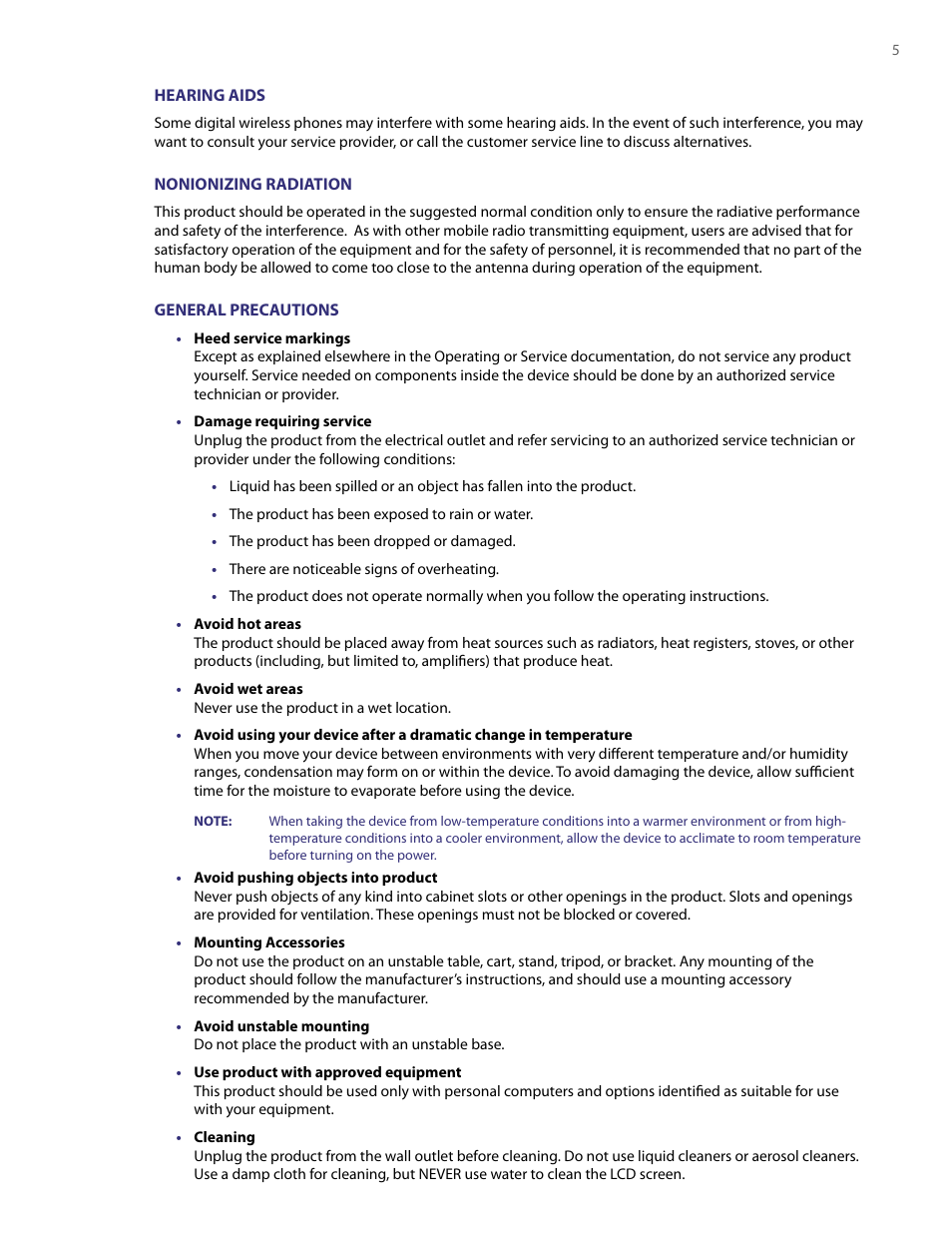 HTC PDA Phone User Manual | Page 5 / 144