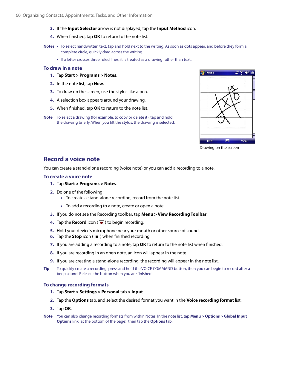 HTC PDA Phone User Manual | Page 60 / 144