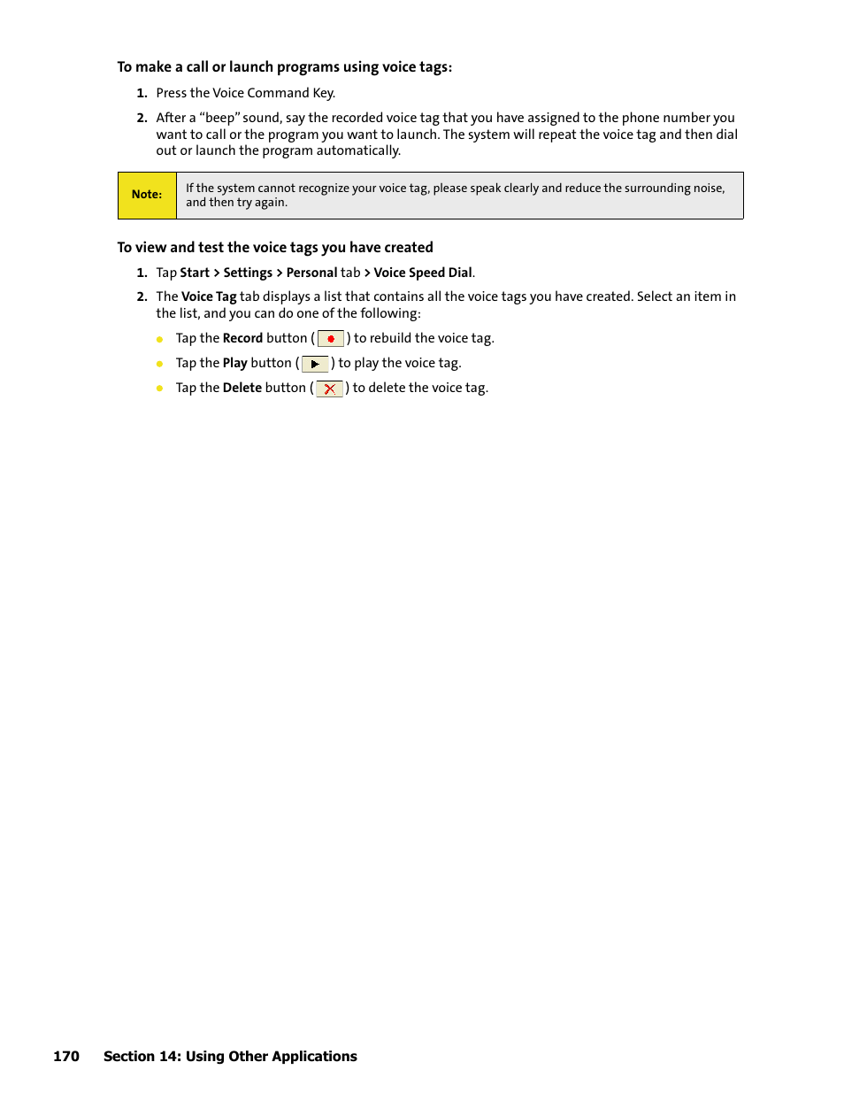 HTC Mogul User Manual | Page 166 / 188