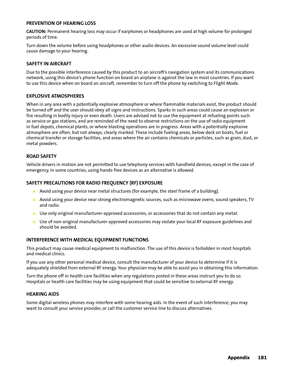 HTC Mogul User Manual | Page 177 / 188