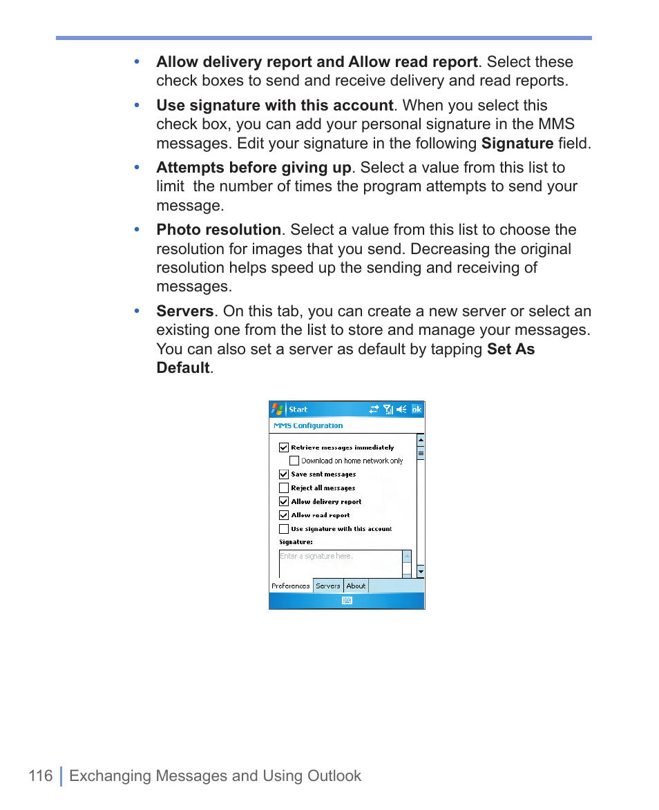 HTC WIZA100 User Manual | Page 116 / 192