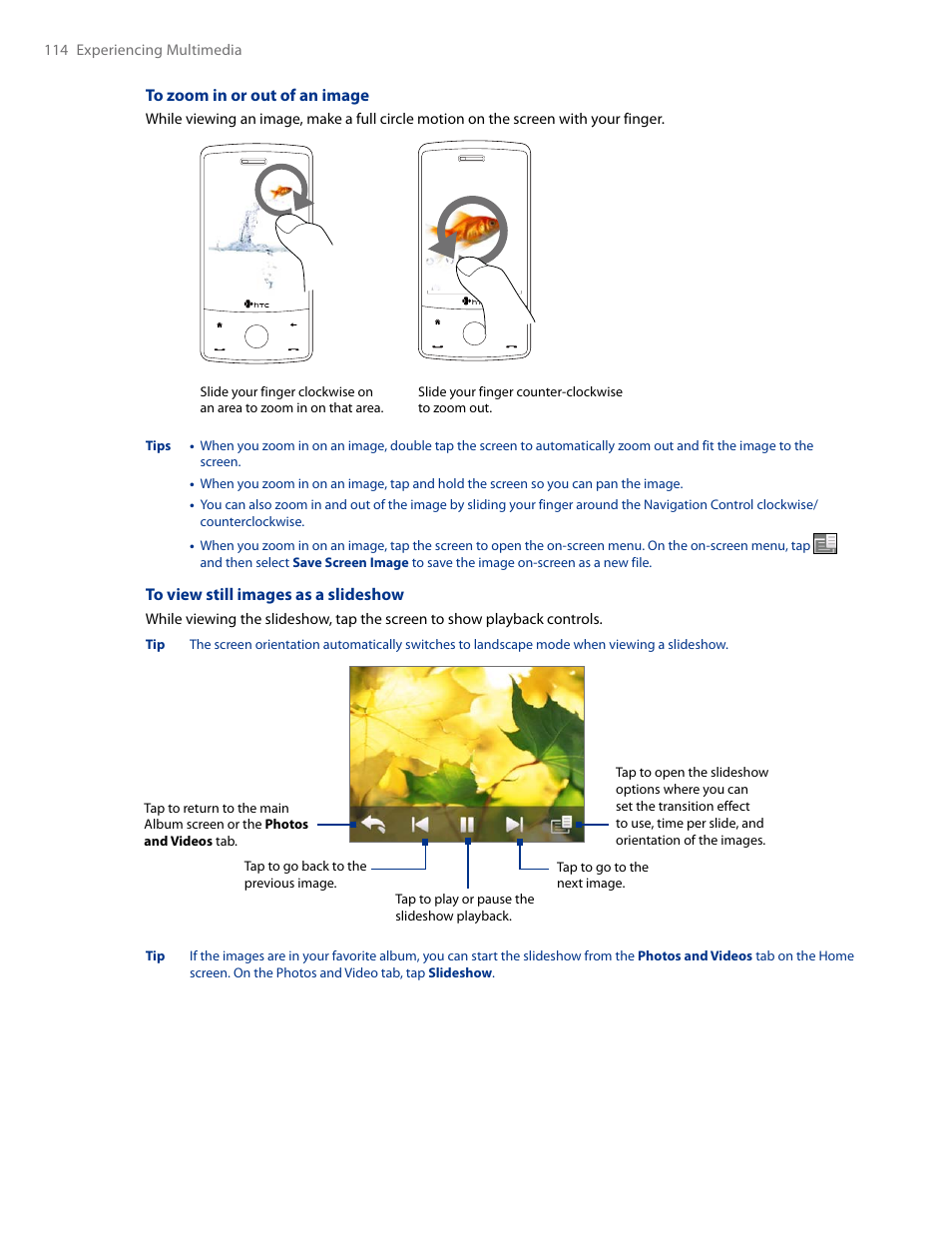 HTC AM171 User Manual | Page 114 / 158