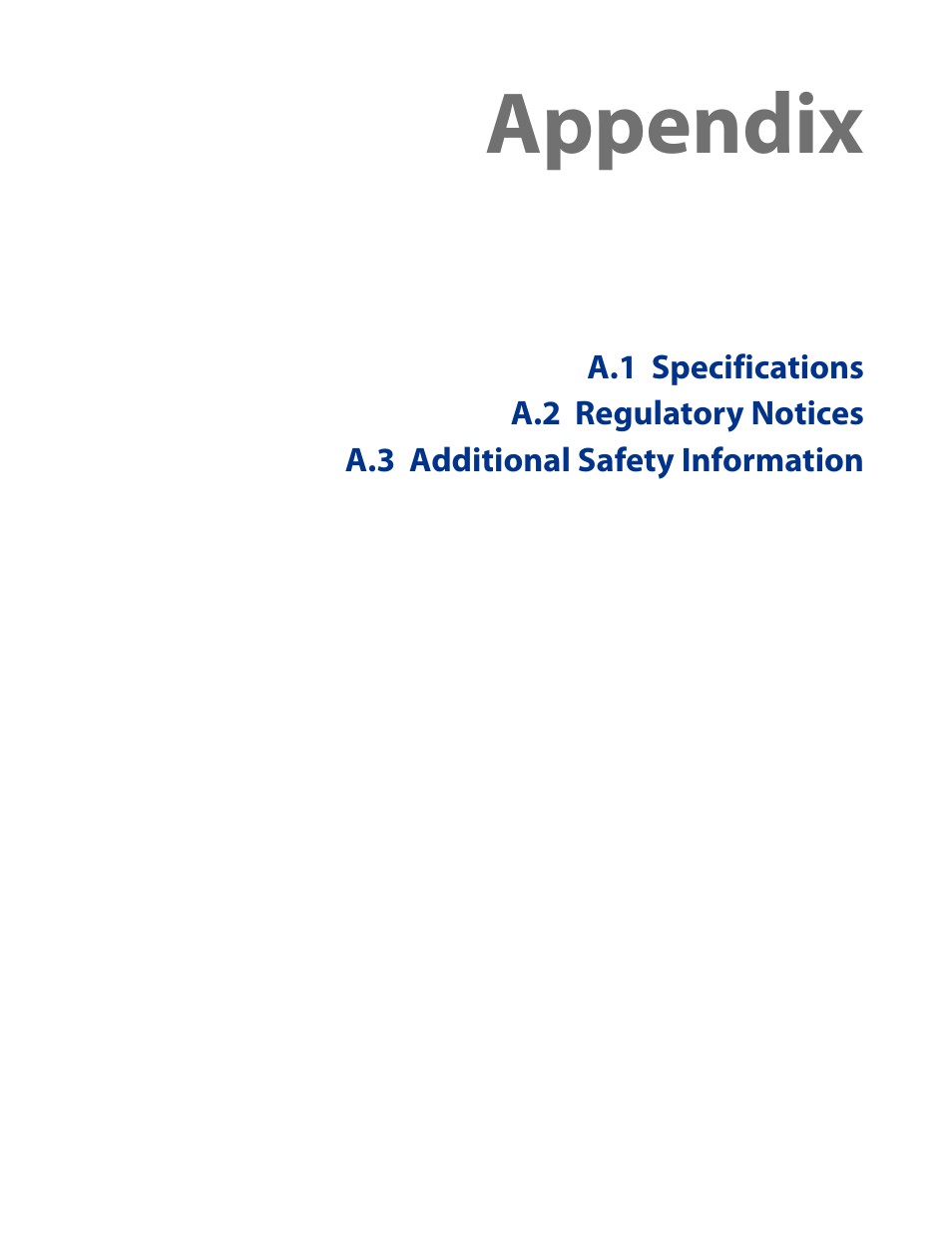 Appendix | HTC AM171 User Manual | Page 145 / 158