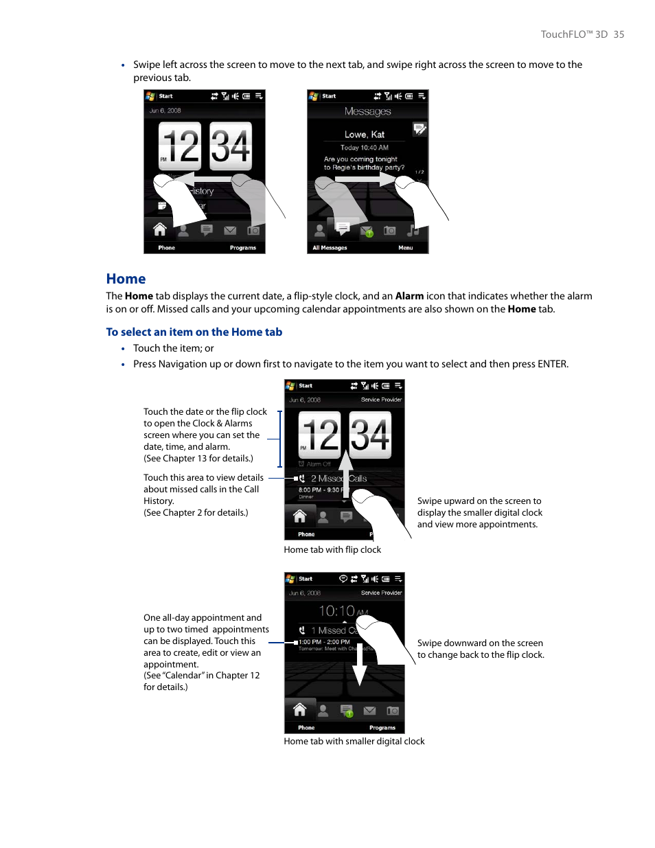 Home | HTC AM171 User Manual | Page 35 / 158