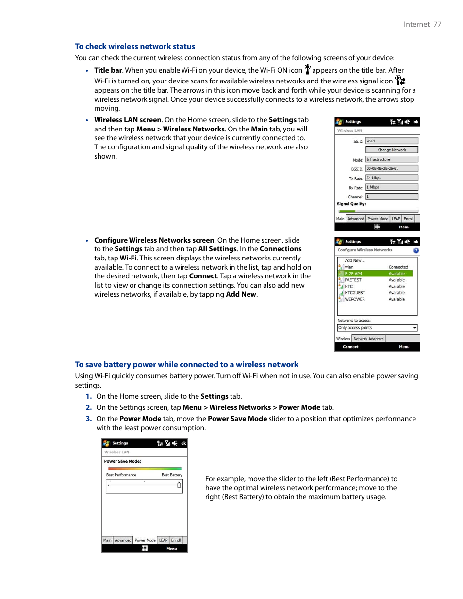 HTC AM171 User Manual | Page 77 / 158