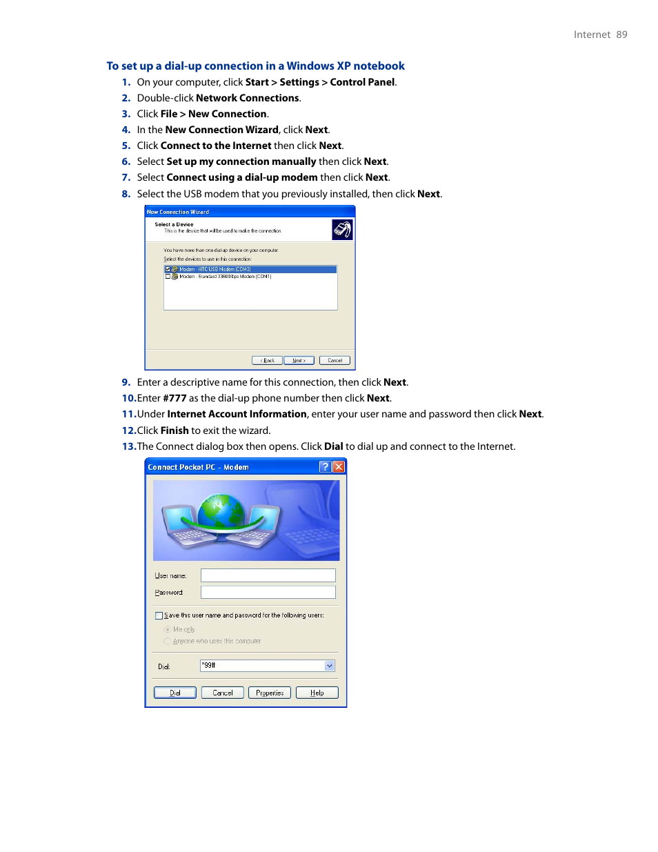 HTC AM171 User Manual | Page 89 / 158