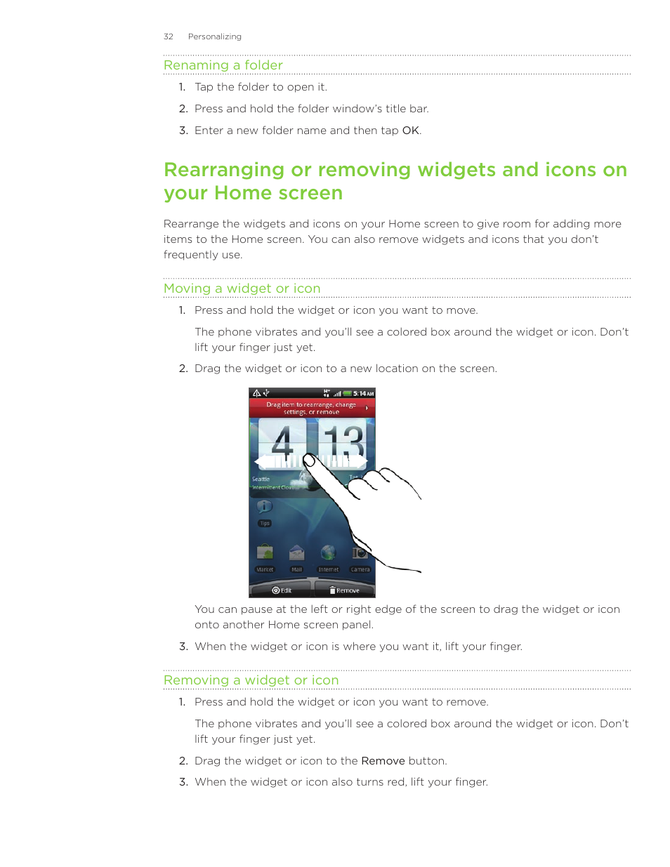 HTC Inspire 4G User Manual | Page 32 / 206