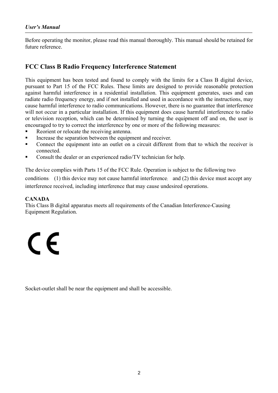 Hanns.G HSG1061 User Manual | Page 2 / 20