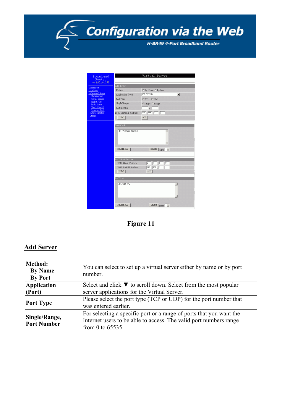 Add server | Hawking Technology H-BR49 User Manual | Page 26 / 67
