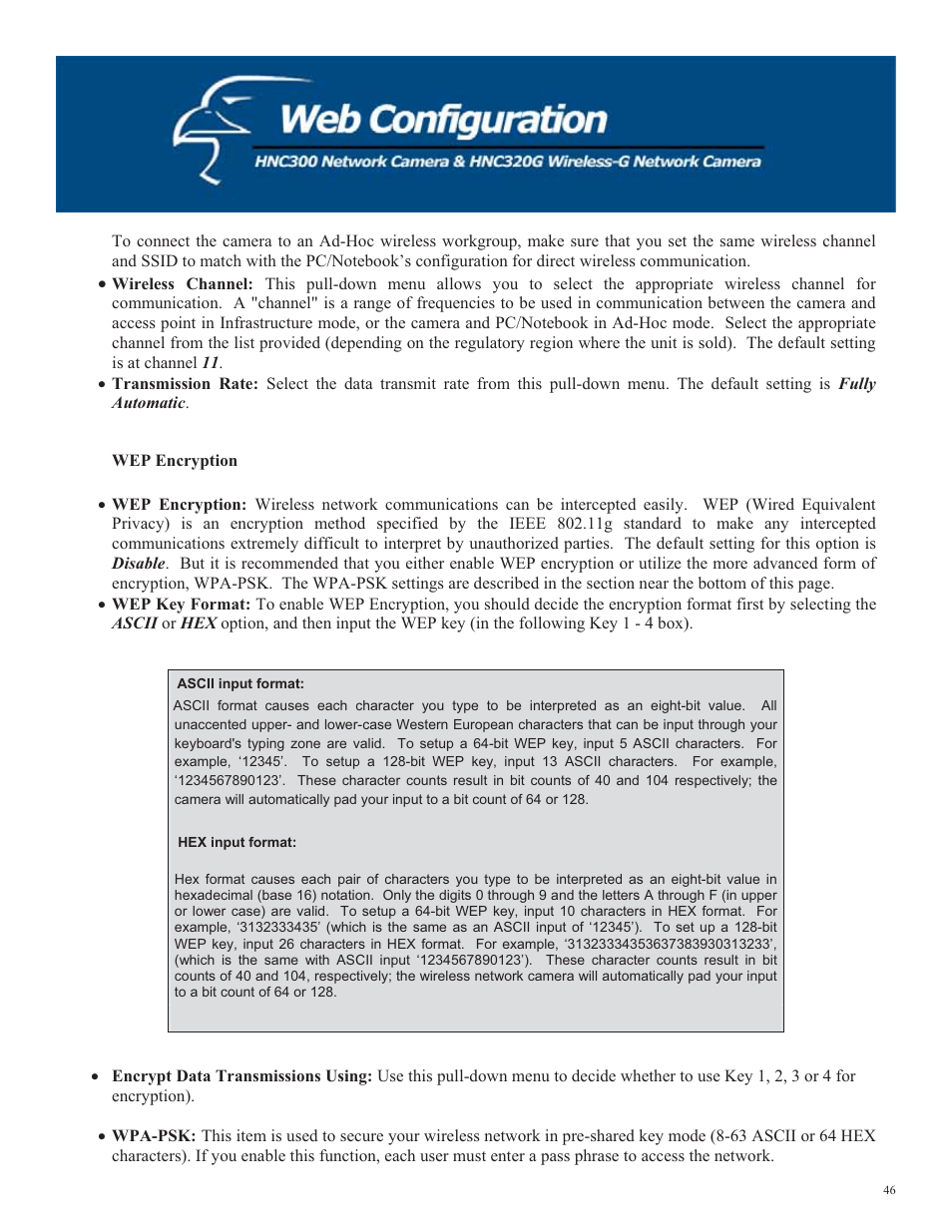 Hawking Technology HNC320G User Manual | Page 46 / 103