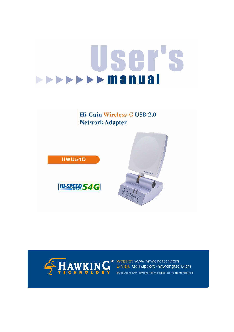 Hawking Technology HWU54D User Manual | 30 pages