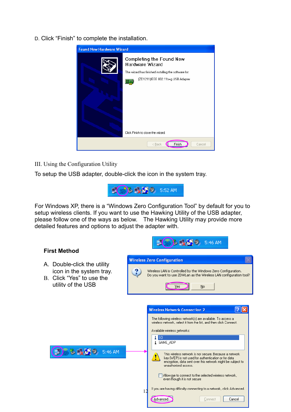 Hawking Technology HWU54D User Manual | Page 12 / 30