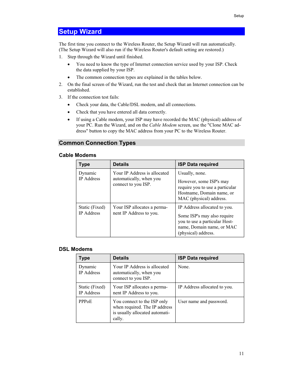 Setup wizard | Hawking Technology HWR54G User Manual | Page 15 / 90