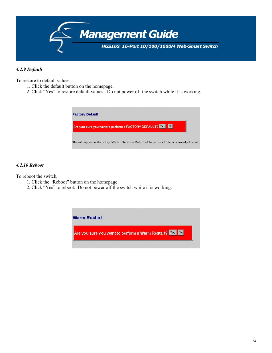 Hawking Technology 10M User Manual | Page 24 / 25