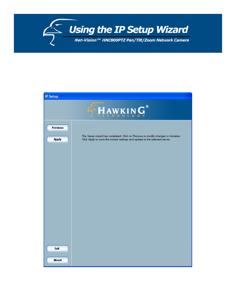 Hawking Technology HNC800PTZ User Manual | Page 16 / 20