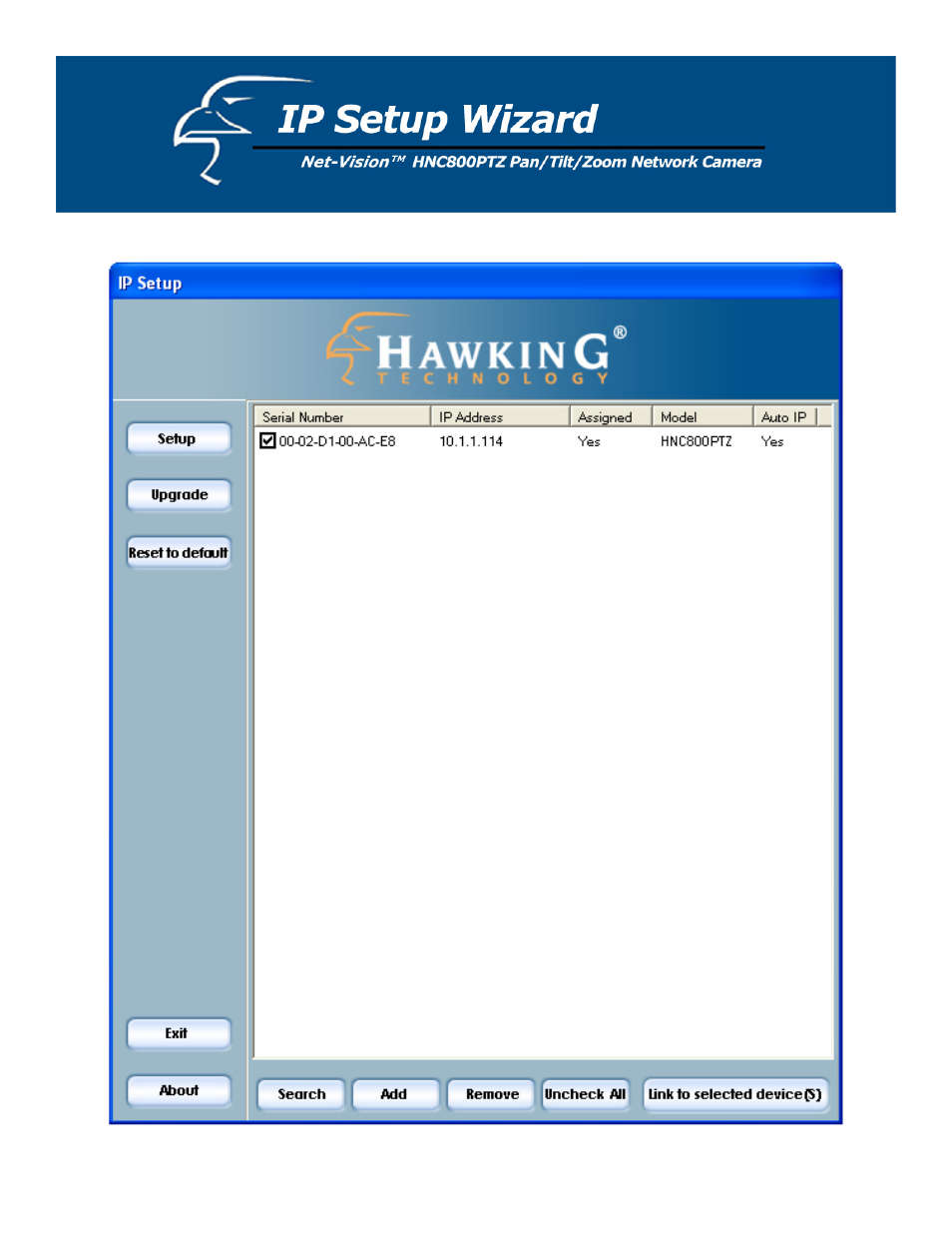 Hawking Technology HNC800PTZ User Manual | Page 2 / 20