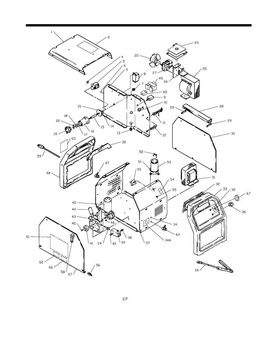 8 – parts list | Hobart Welding Products 150 User Manual | Page 42 / 48