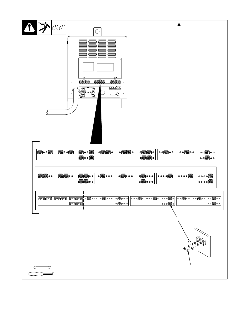 12. placing jumper links | Hobart Welding Products 652 User Manual | Page 24 / 40