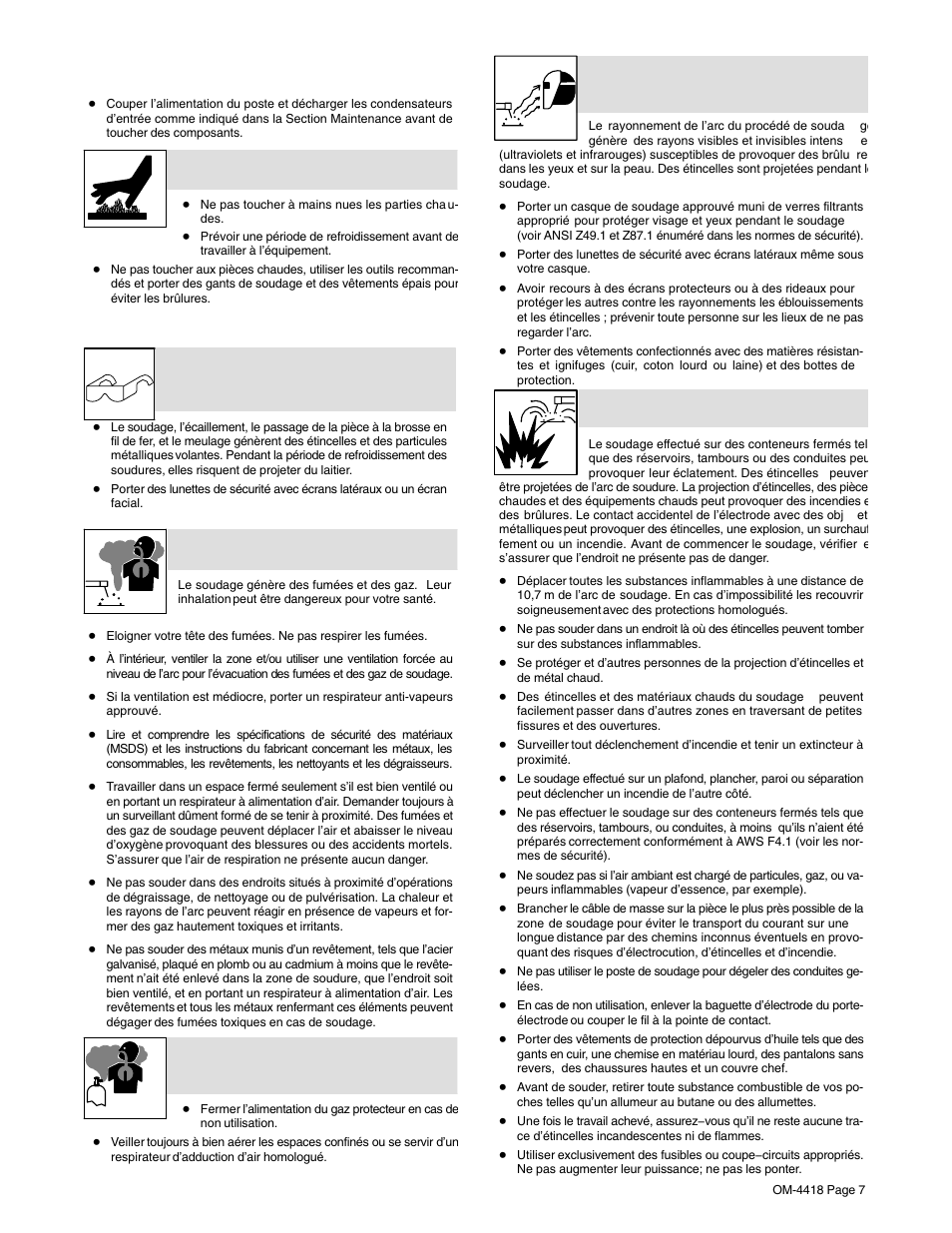 Hobart Welding Products CHAMPION 4500 OM-4418 User Manual | Page 11 / 52