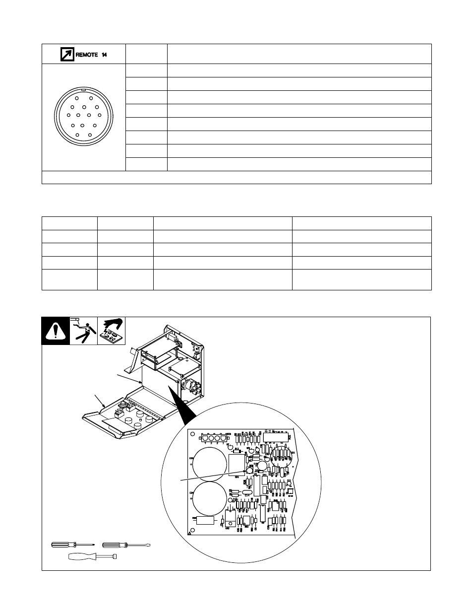 5. 14-pin plug information, 7. motor start control | Hobart Welding Products OLYMPIC S-64 User Manual | Page 18 / 36