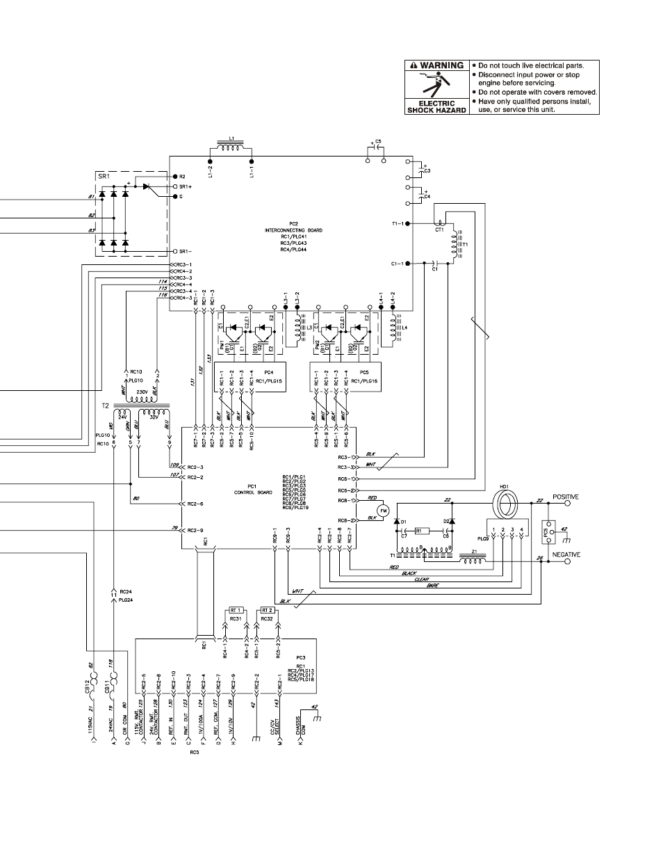 Hobart Welding Products CONTRACTOR 3025 User Manual | Page 43 / 64