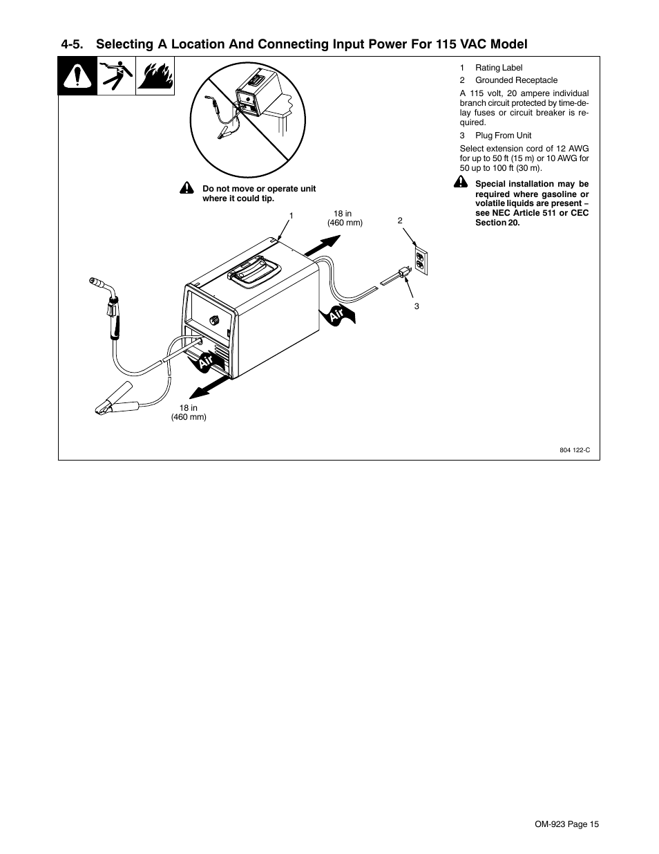 Hobart Welding Products Handler 125 EZ User Manual | Page 19 / 48