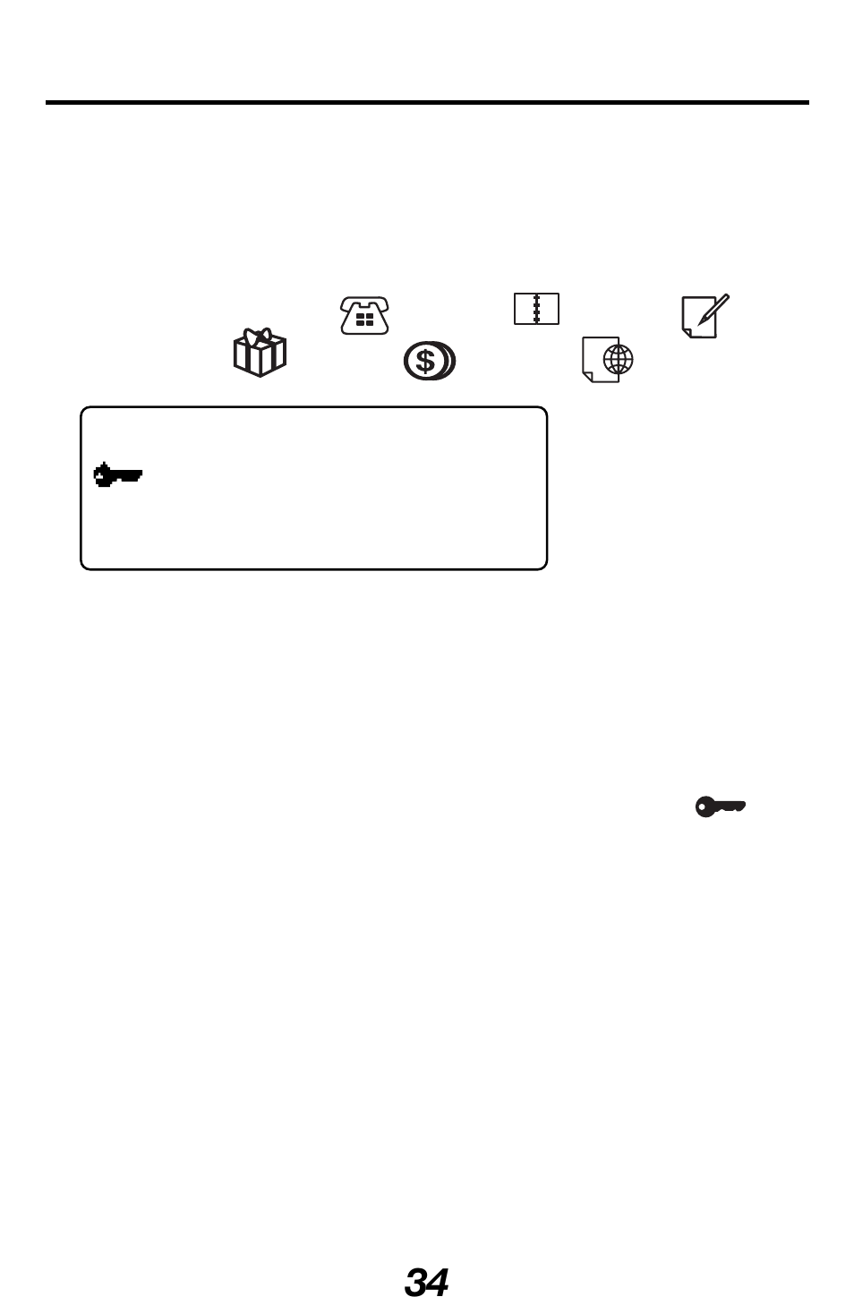 Accessing data when the password is activated | Franklin Executive Organizer RF-1000 User Manual | Page 35 / 52