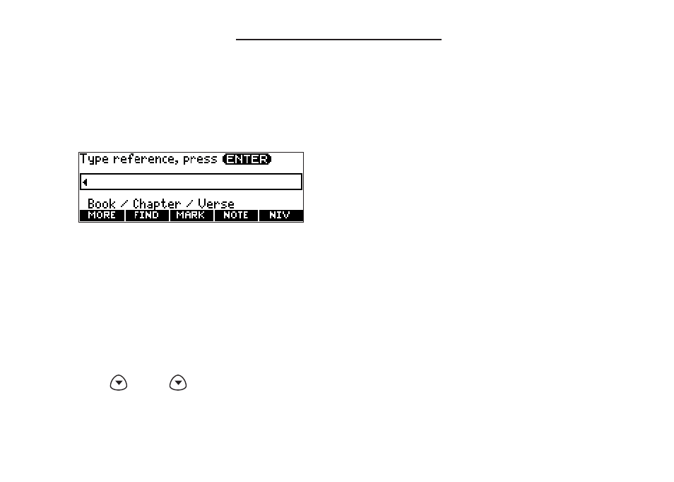 Finding bible verses | Franklin HOLY BIBLE BIB-1450 User Manual | Page 15 / 35