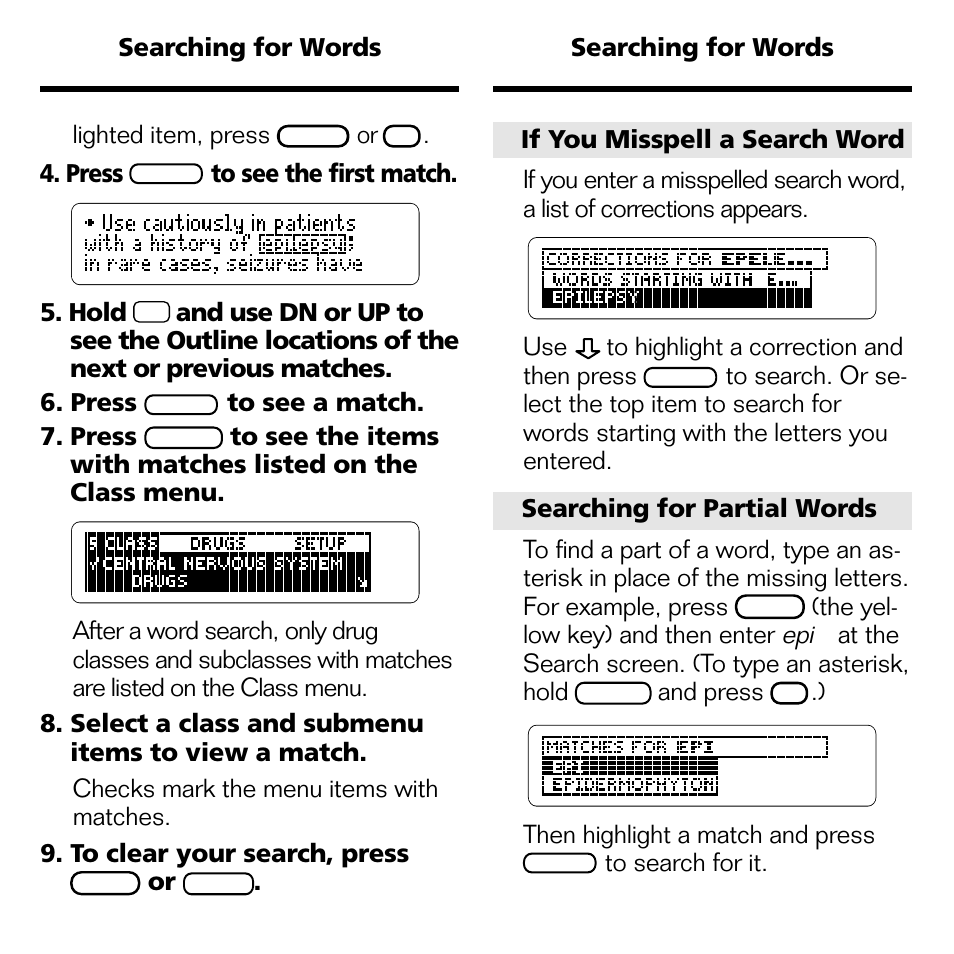 Franklin Nursing97 Drug Handbook NDH-2062 User Manual | Page 11 / 20