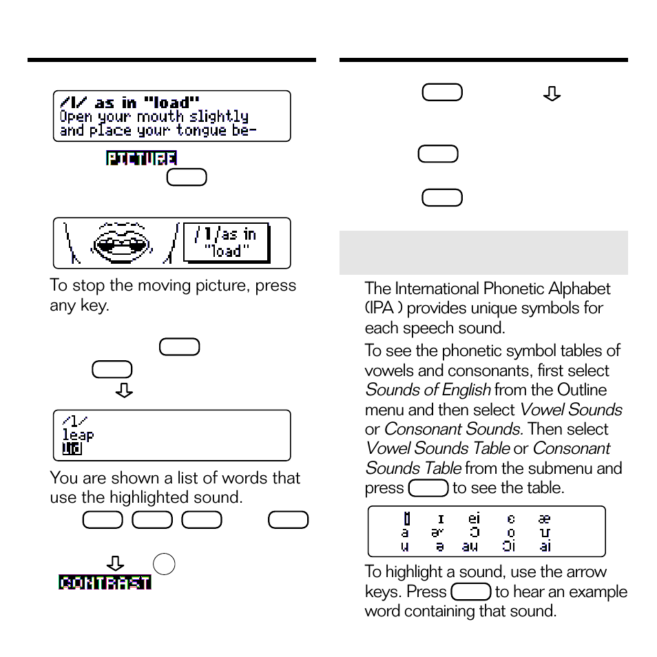 Franklin SPEAK ENGLISH! ESL-580 User Manual | Page 12 / 20