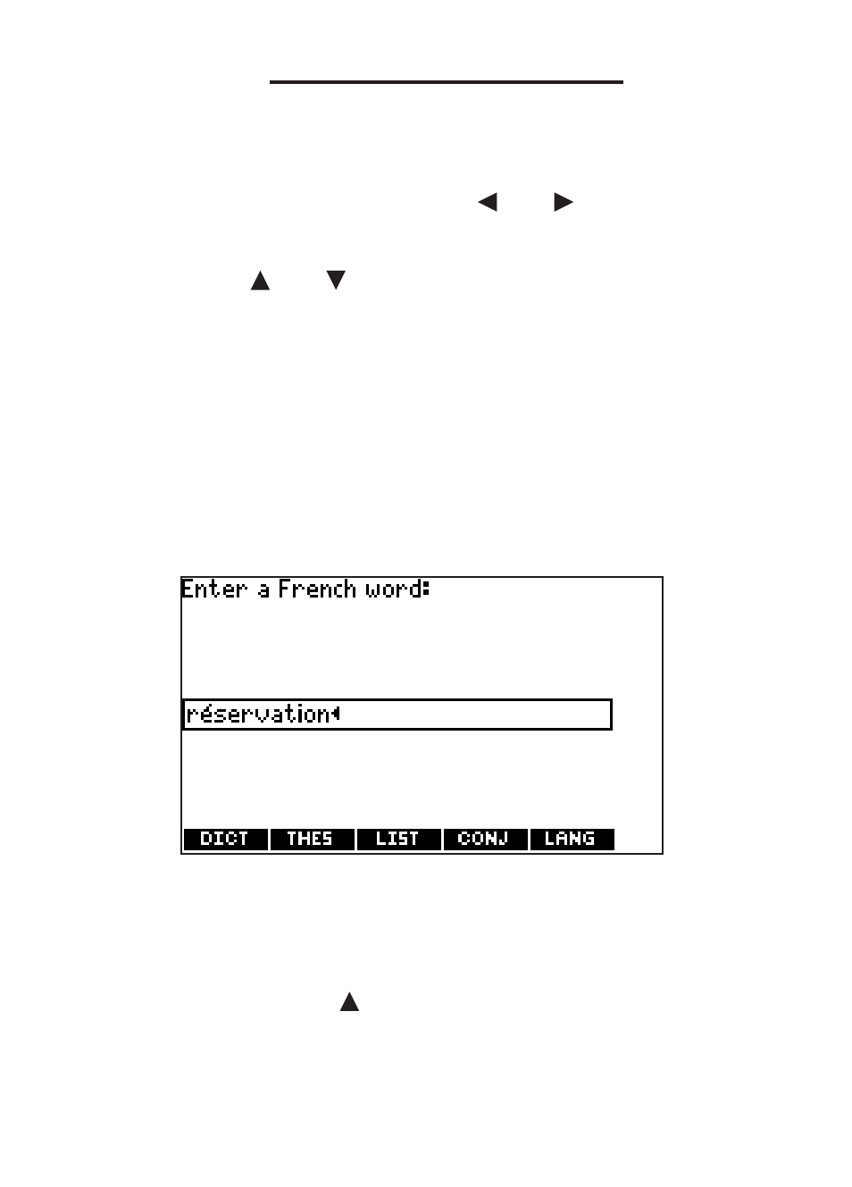 Translating words | Franklin Dictionnaire FQS-1870 User Manual | Page 26 / 98