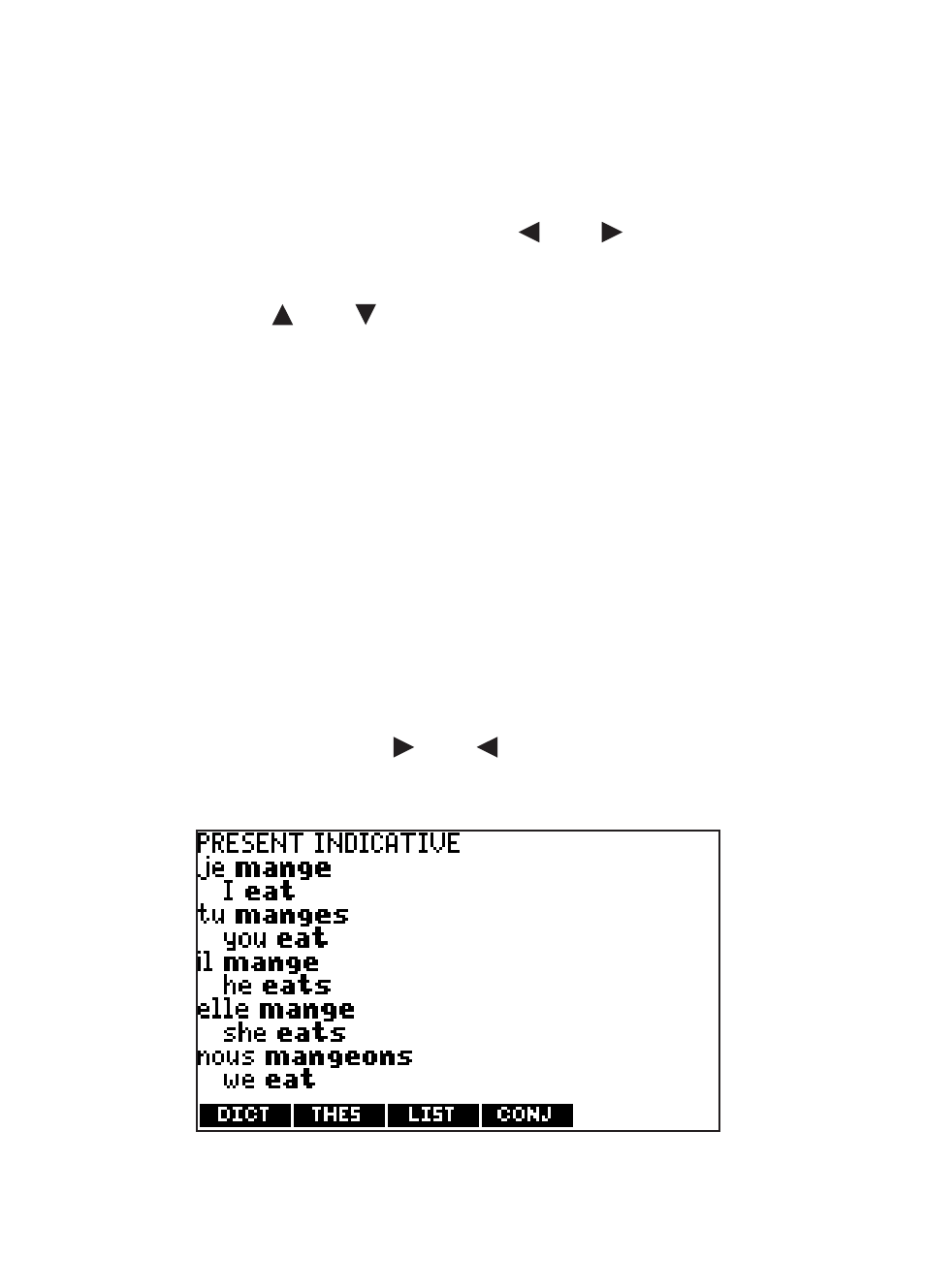 Franklin Dictionnaire FQS-1870 User Manual | Page 54 / 98