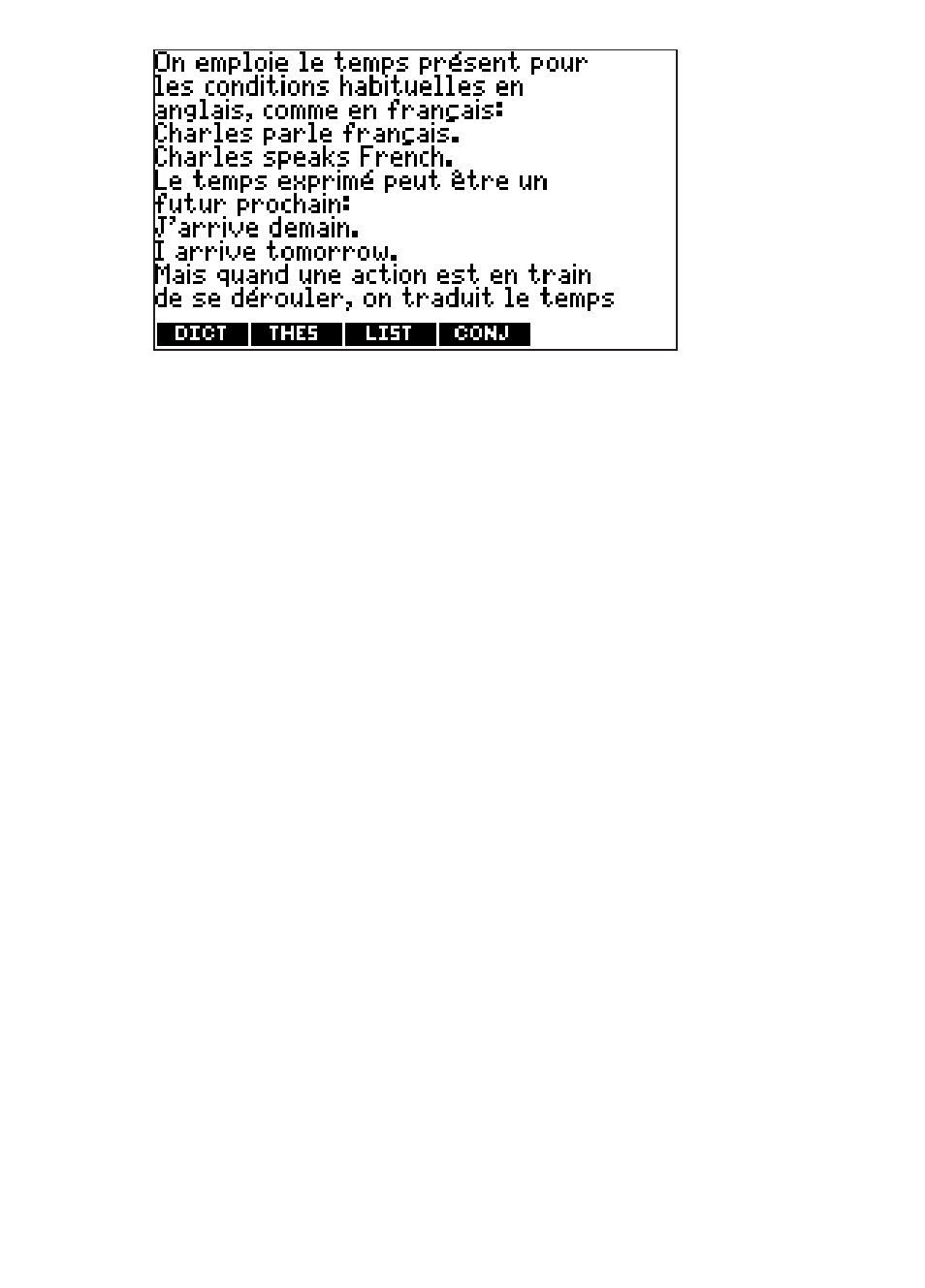 Franklin Dictionnaire FQS-1870 User Manual | Page 55 / 98