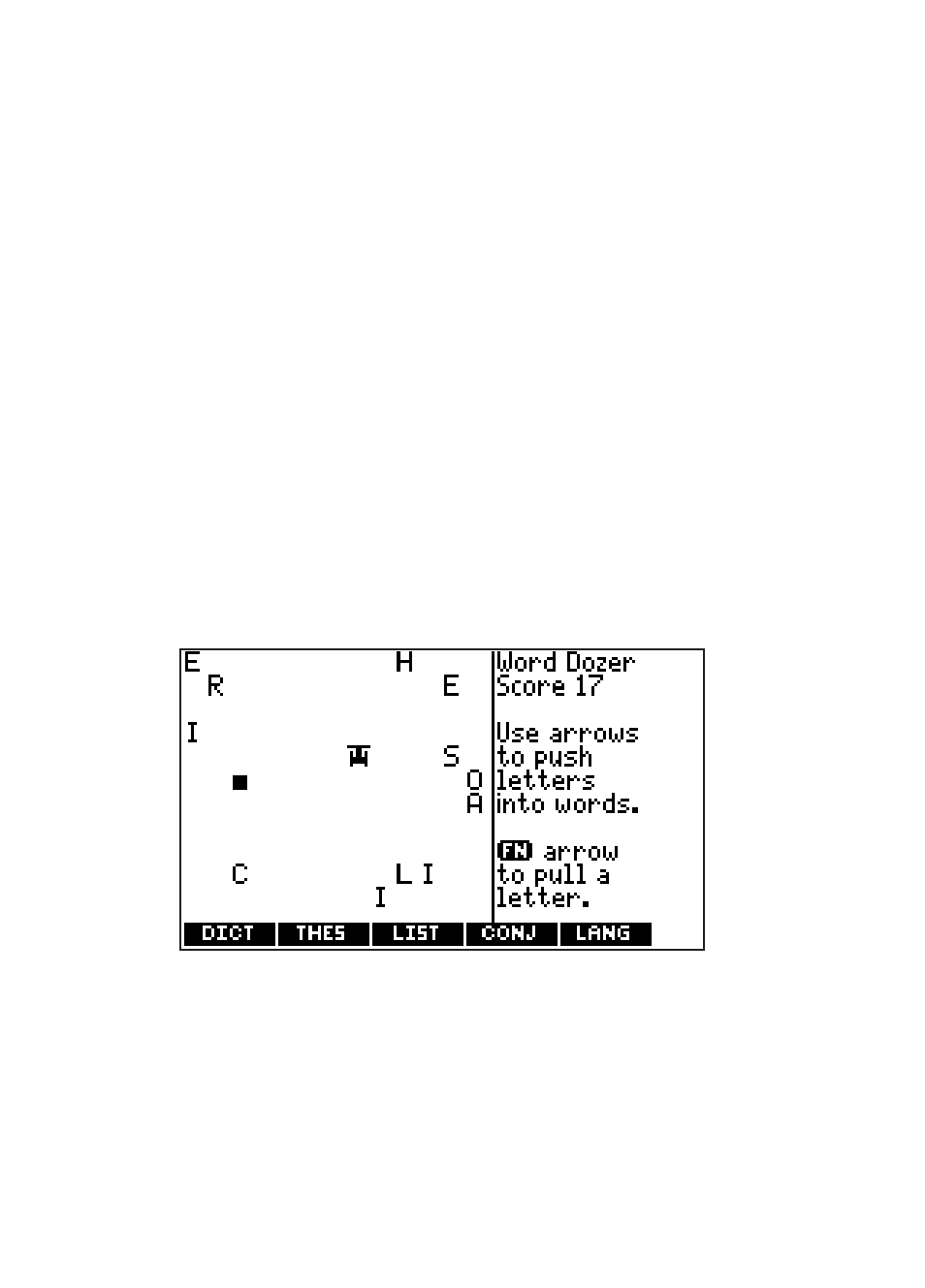 Word dozer | Franklin Dictionnaire FQS-1870 User Manual | Page 79 / 98