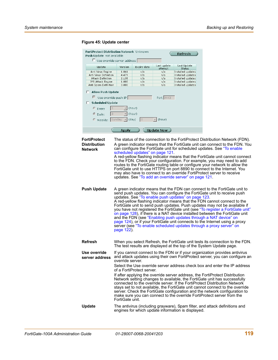 Fortinet 100A User Manual | Page 119 / 374