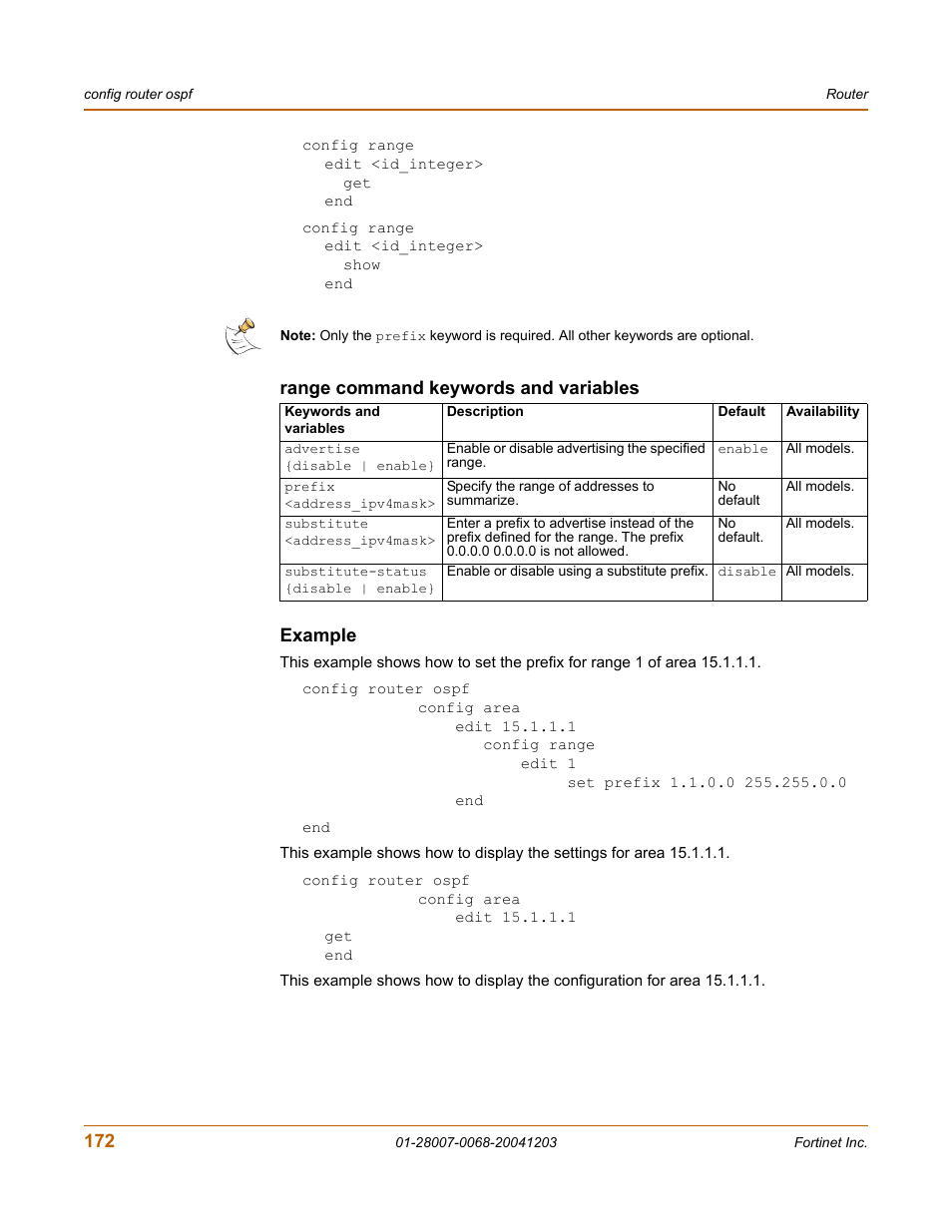 Example | Fortinet 100A User Manual | Page 172 / 374