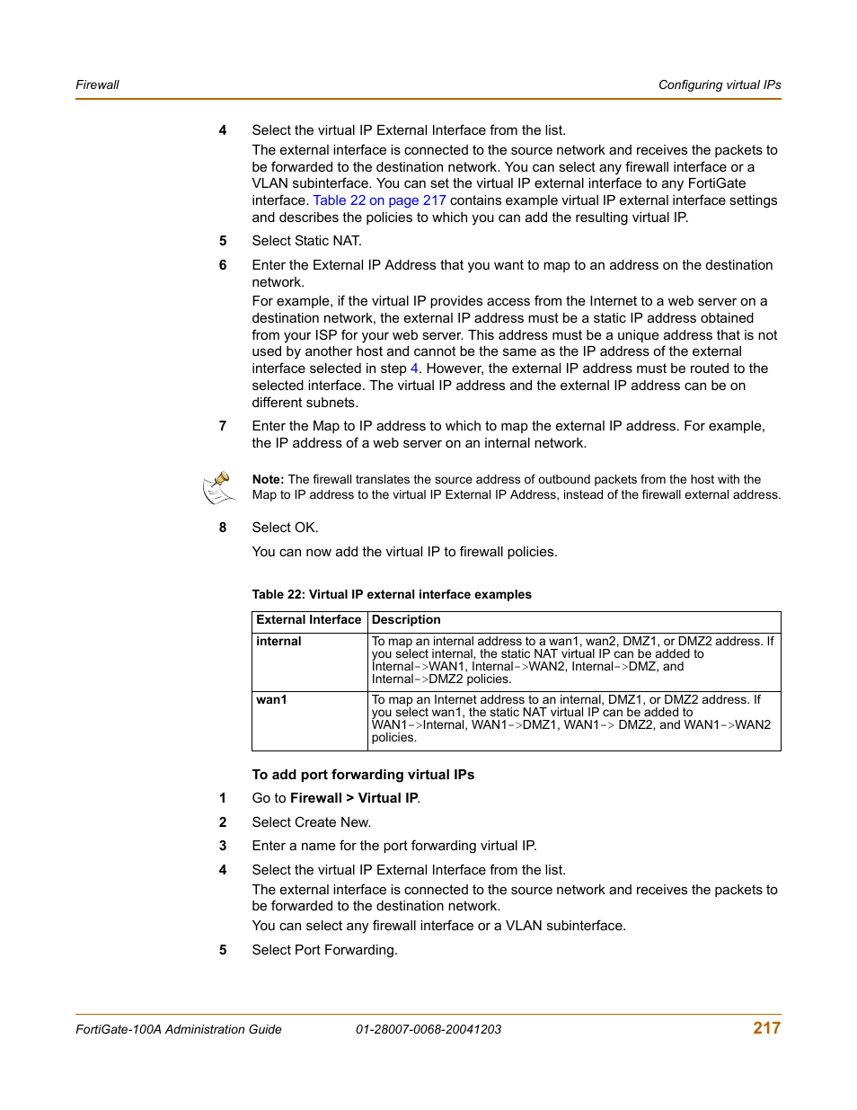 Fortinet 100A User Manual | Page 217 / 374