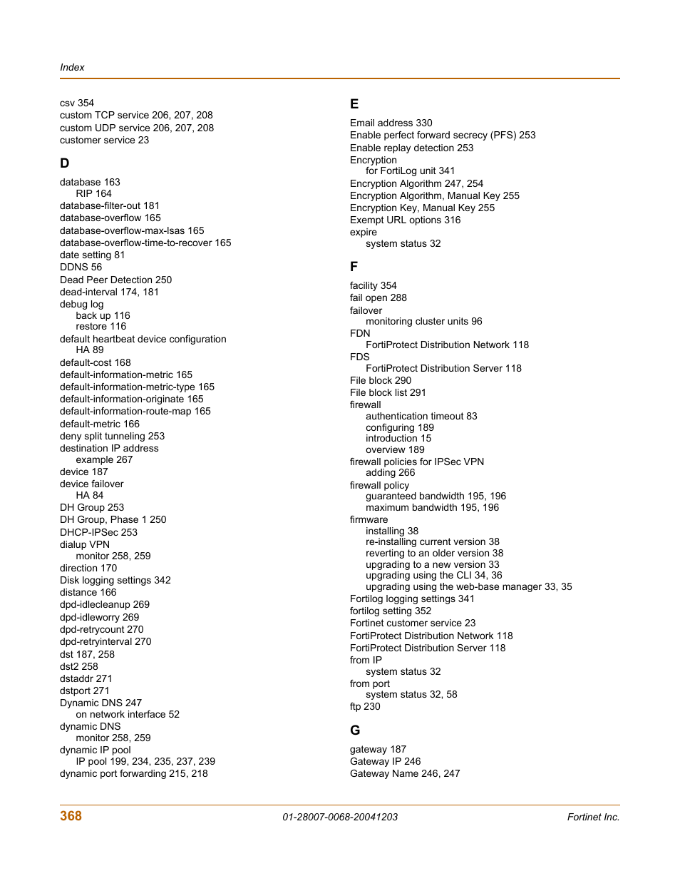 Fortinet 100A User Manual | Page 368 / 374