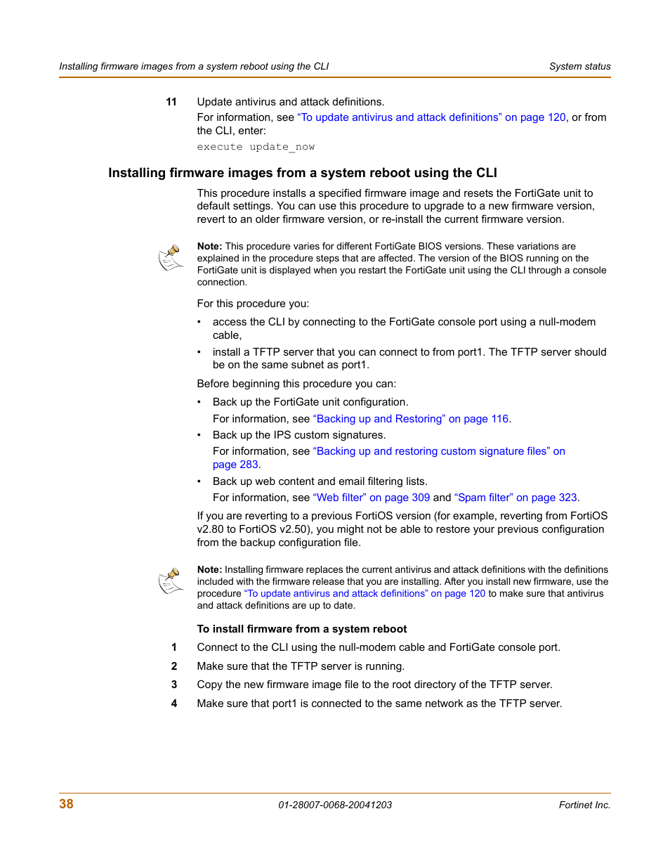 Fortinet 100A User Manual | Page 38 / 374