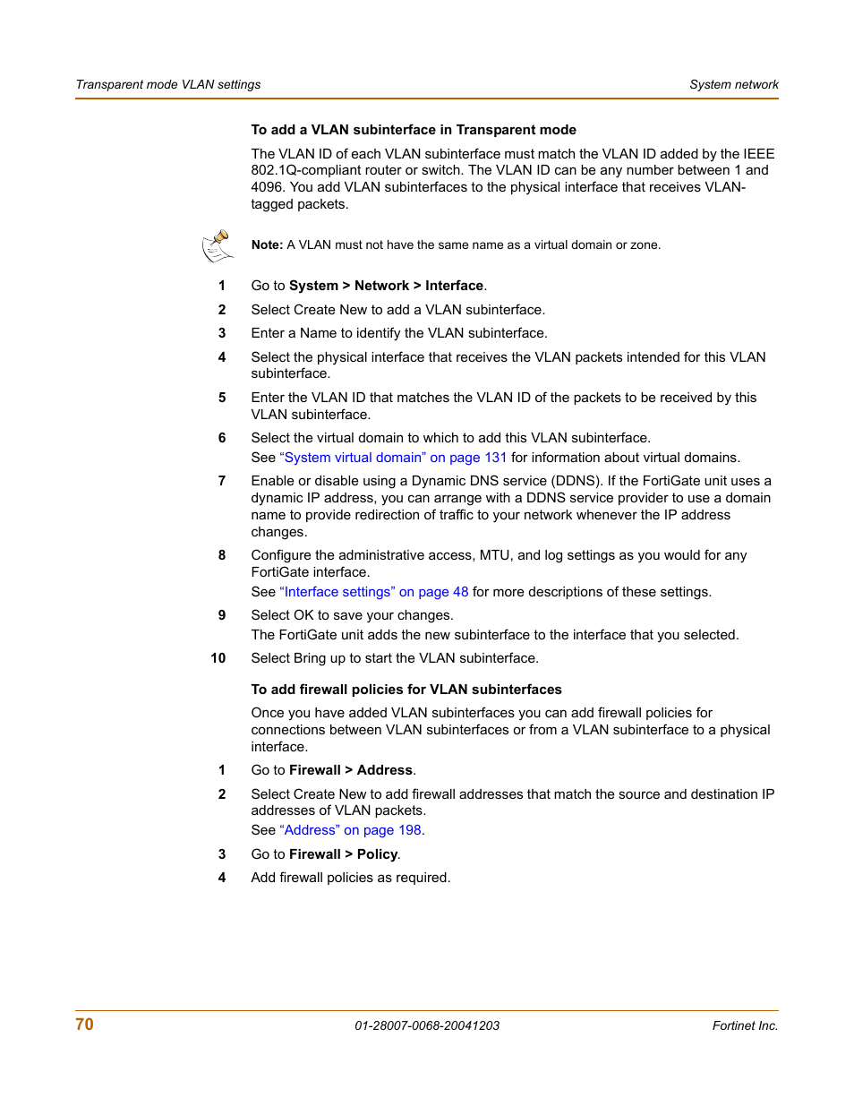 Fortinet 100A User Manual | Page 70 / 374