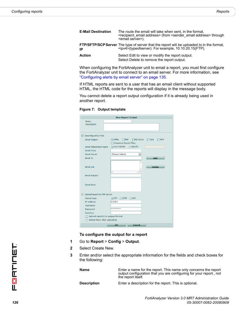 Fortinet FortiAnalyzer 3.0 MR7 User Manual | Page 130 / 234