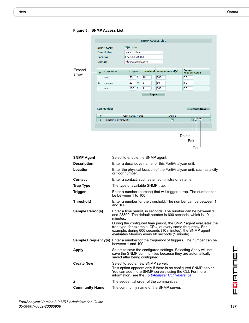Fortinet FortiAnalyzer 3.0 MR7 User Manual | Page 145 / 234