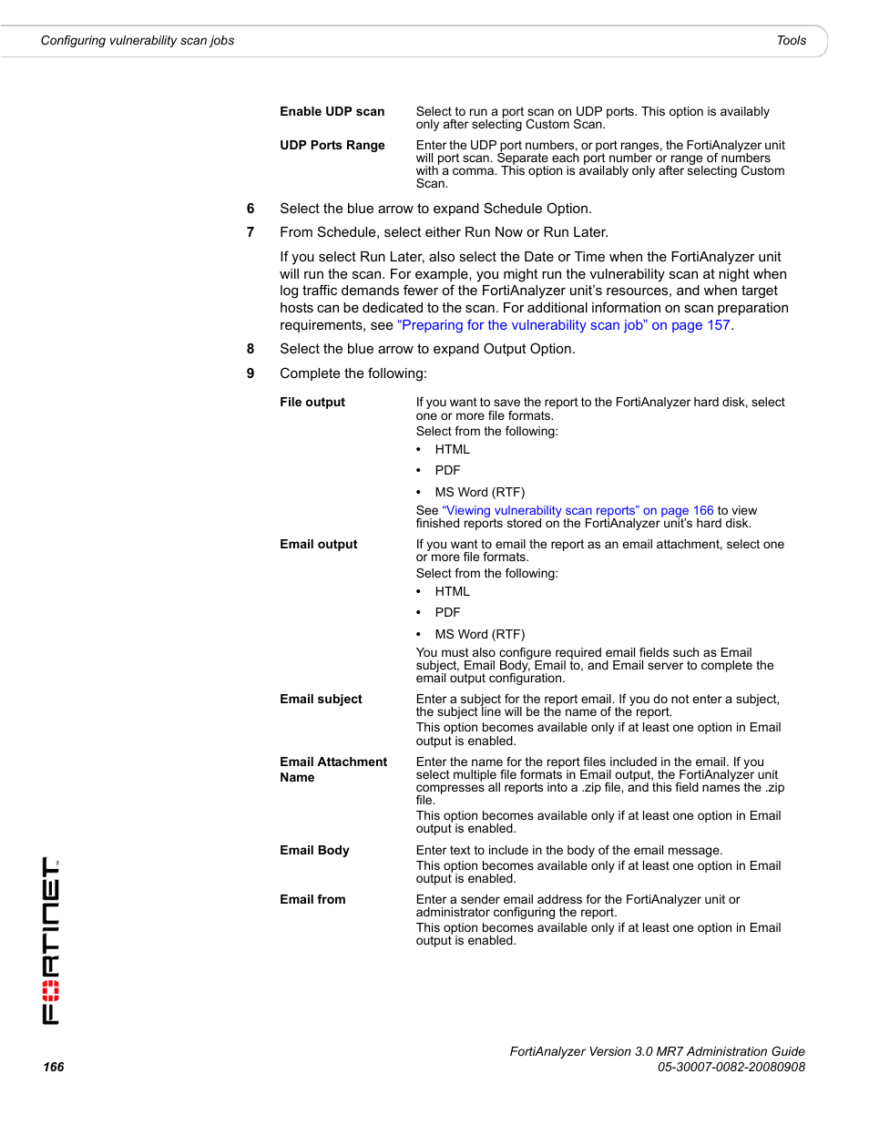 Fortinet FortiAnalyzer 3.0 MR7 User Manual | Page 176 / 234