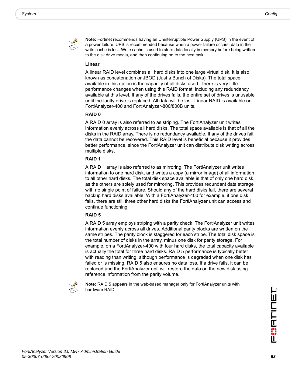Fortinet FortiAnalyzer 3.0 MR7 User Manual | Page 63 / 234