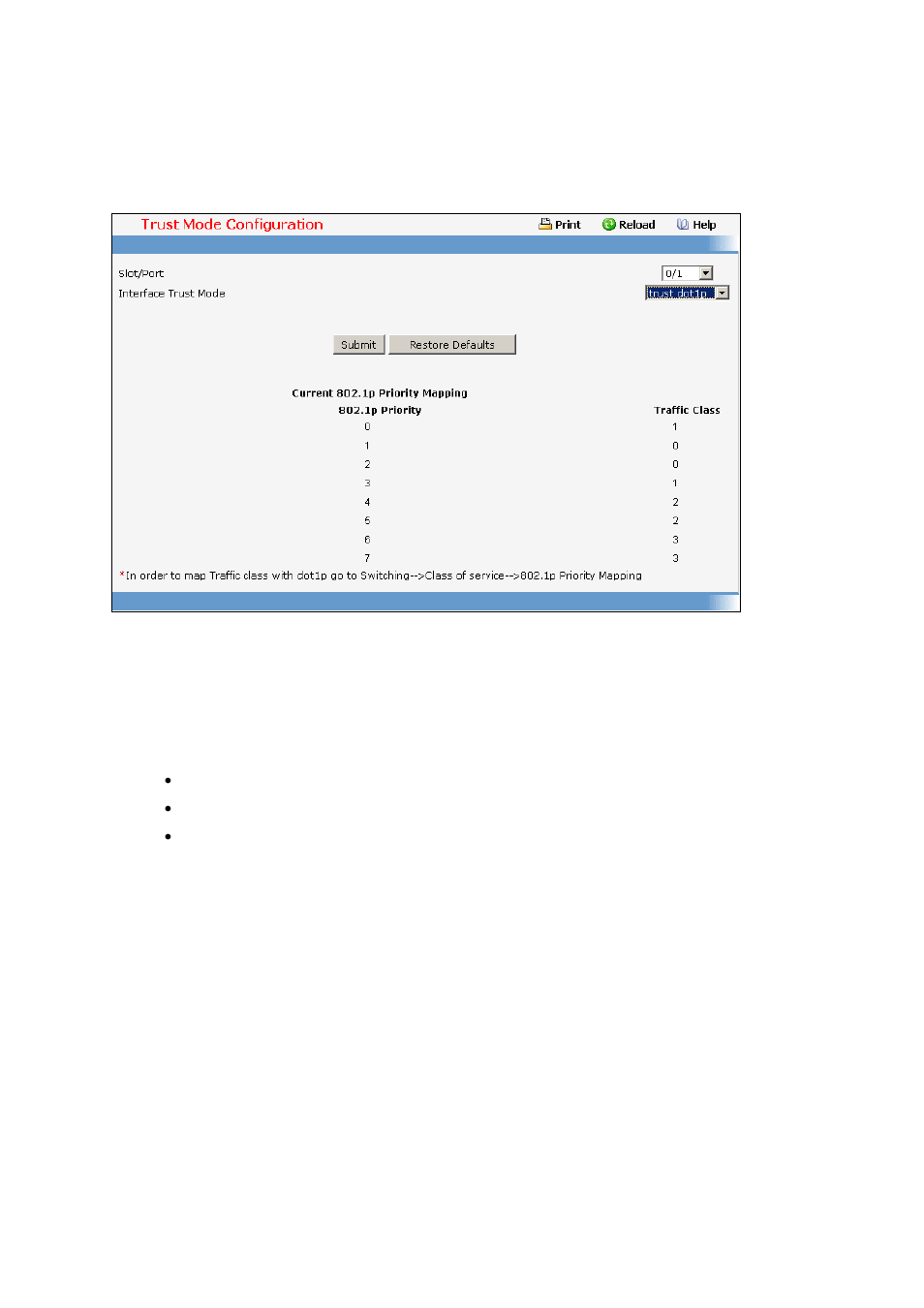 4 managing class of service | Fortinet 548B User Manual | Page 918 / 969