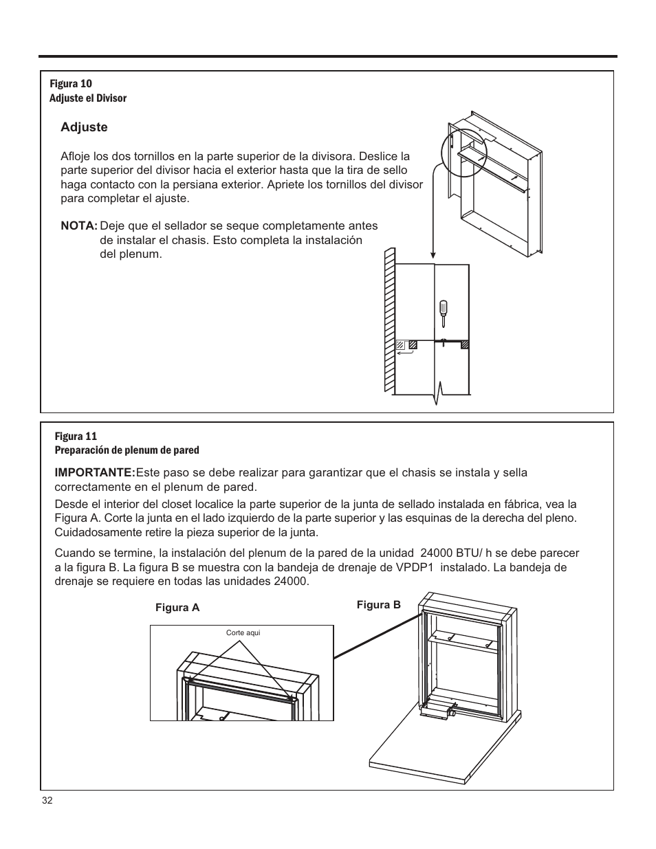 Friedrich 24,000 BTU/h User Manual | Page 34 / 72