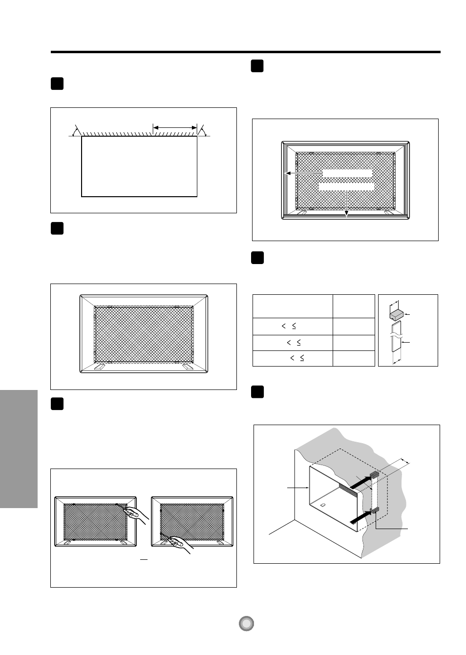 Dispositifs & installation procedure c | Friedrich 230 Volts US10 User Manual | Page 36 / 61
