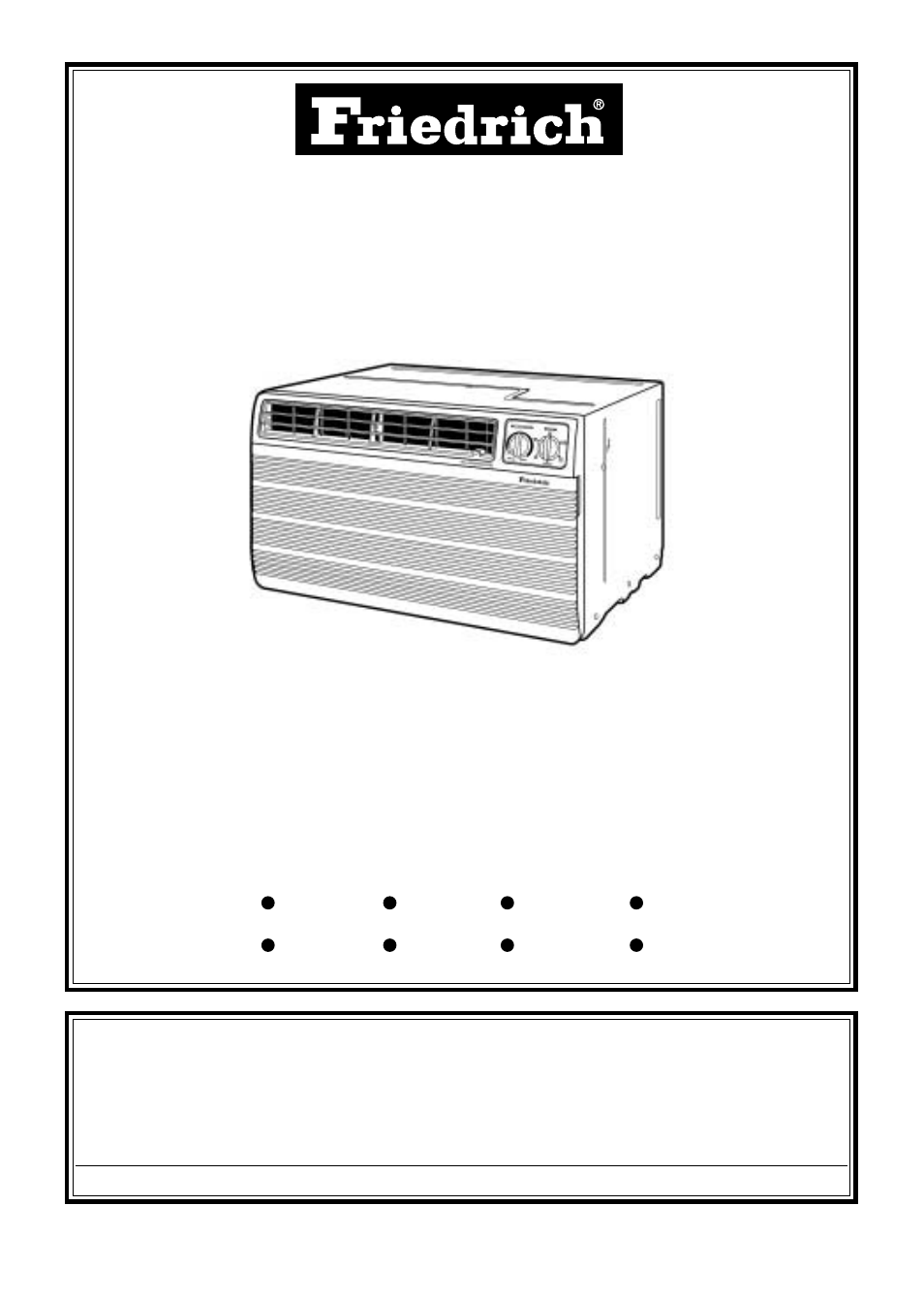 Guía de instalación y funcionamiento, Serie “en pared | Friedrich 230 Volts US10 User Manual | Page 41 / 61
